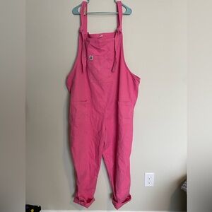 Pink Lucy & Yak Dungarees, Size 2XL